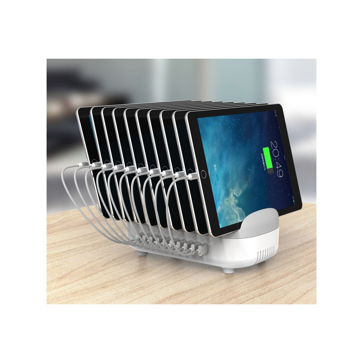 Dokk/Ladebase Compulocks 10PUSBDKS-EU